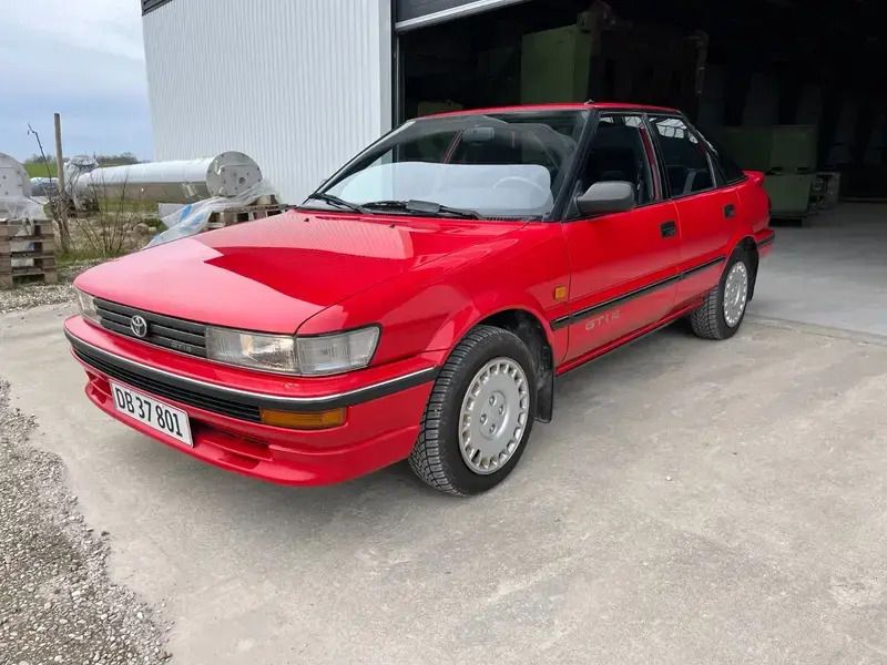 Rød Brugt 1992 Toyota Corolla | 169.900 kr. - Billede 1/4