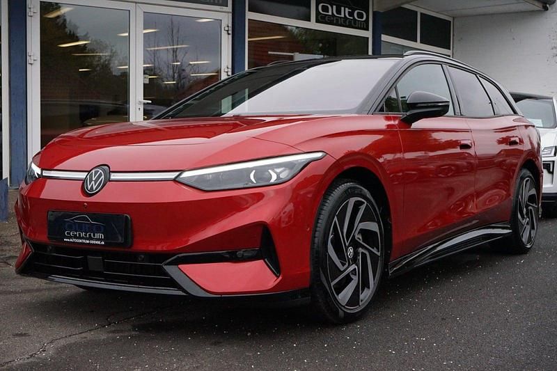 Rødmetal Brugt 2025 VW ID.7 Style Sedan | 419.900 kr. (Dyr) - Billede 1/4