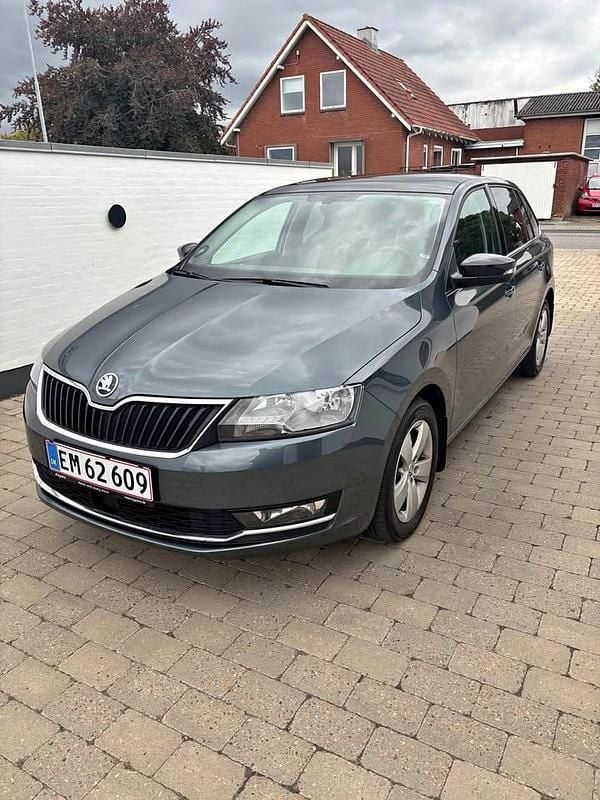 Brugt Skoda Rapid 110 HK (80 kW) 2018 Grå Hatchback