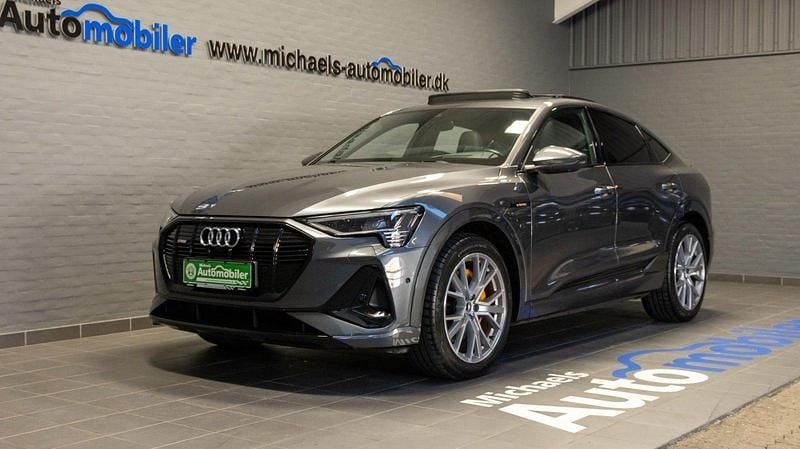 Gråmetal Brugt 2021 Audi e-tron S-Line SUV | 459.900 kr. (Dyr) - Billede 1/4