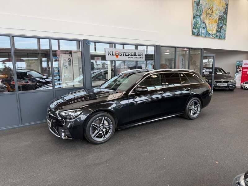 Sortmetal Brugt 2020 Mercedes E300 AMG line Stationcar | 469.900 kr. (Lidt for dyr) - Billede 1/4