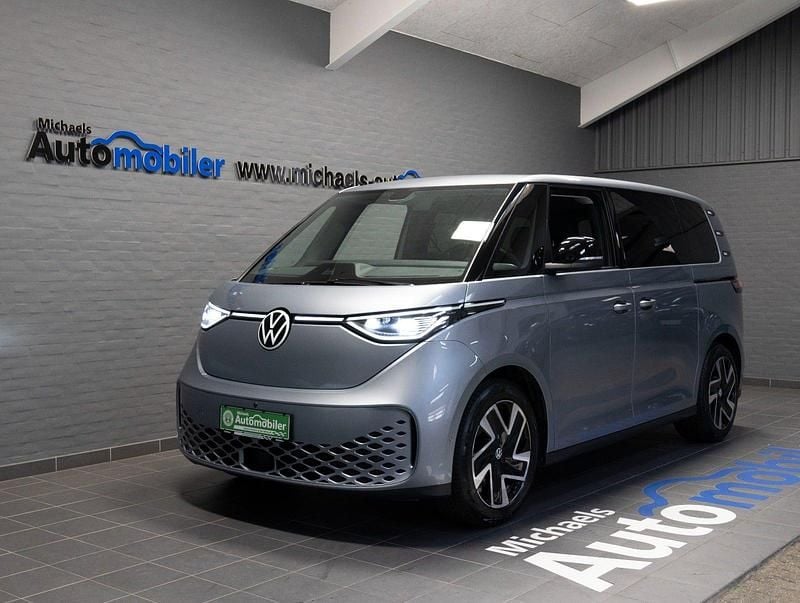 Sølvmetal Brugt 2023 VW ID. Buzz Pro Van | 384.900 kr. (Fair pris) - Billede 1/4