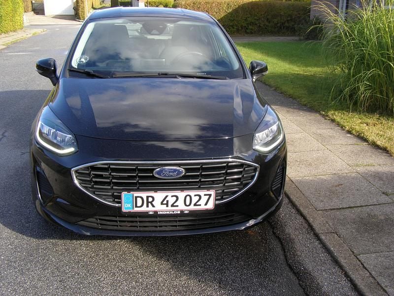 Brugt Ford Fiesta Titanium 125 HK (91 kW) 2022 Sort Hatchback
