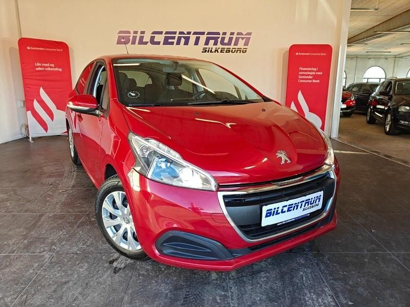 Rødmetal Brugt 2018 Peugeot 208 Hatchback | 64.900 kr. (Fair pris) - Billede 1/4