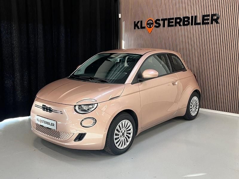 Lyserødmetal Brugt 2023 Fiat 500e Icon | 134.700 kr. (Fair pris) - Billede 1/4