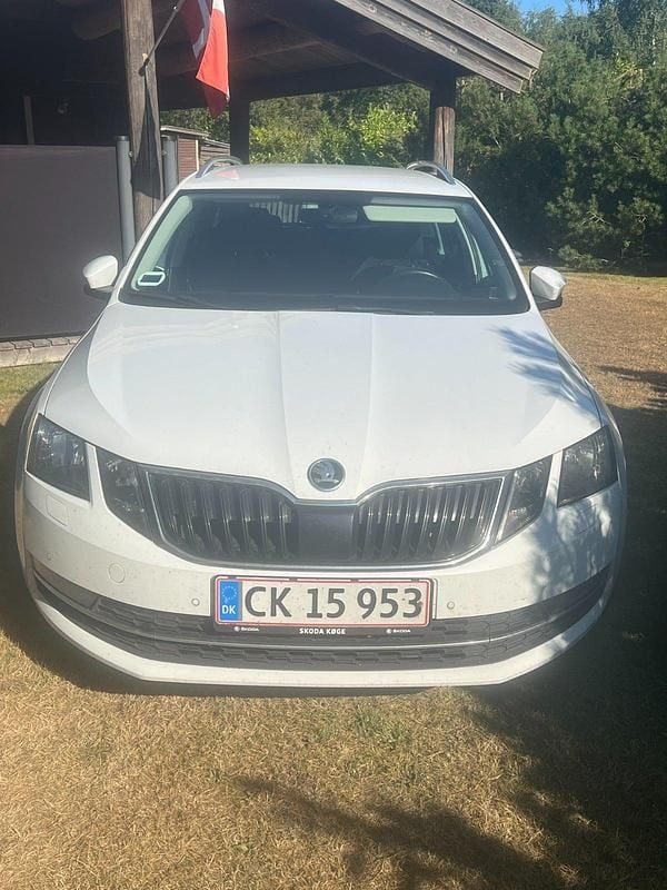 Hvidmetal Brugt 2019 Skoda Octavia Style Stationcar | 139.900 kr. (God pris) - Billede 1/3
