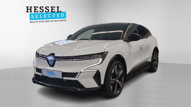 Hvid glacier / sort tag Brugt 2024 Renault Mégane Iconic Hatchback | 269.900 kr. (Lidt for dyr) - Billede 1/4