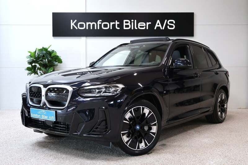 Carbonsortmetal Brugt 2022 BMW iX3 M Sport SUV | 389.800 kr. (God pris) - Billede 1/4