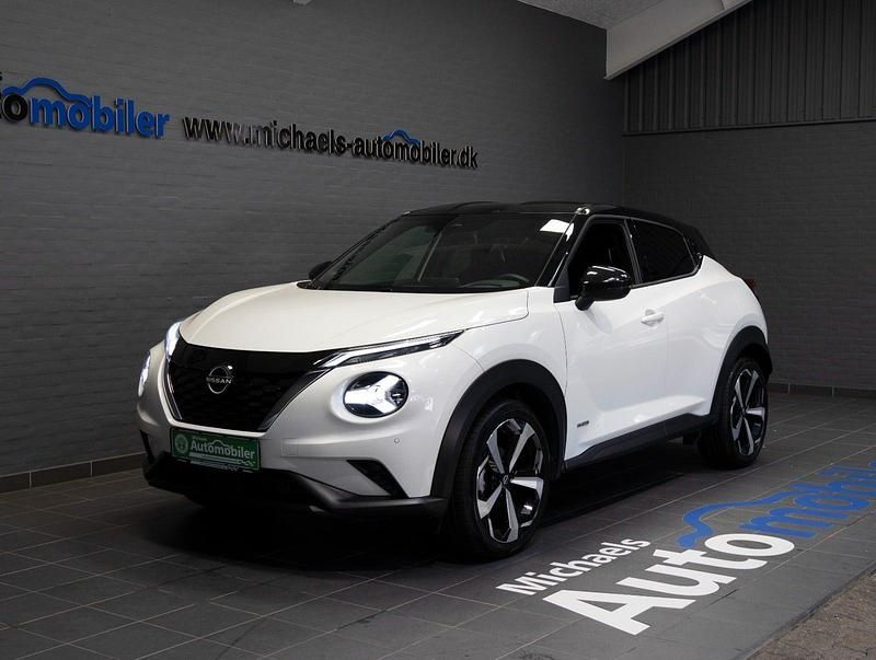 Hvid Brugt 2023 Nissan Juke Tekna SUV | 239.900 kr. (Fair pris) - Billede 1/4