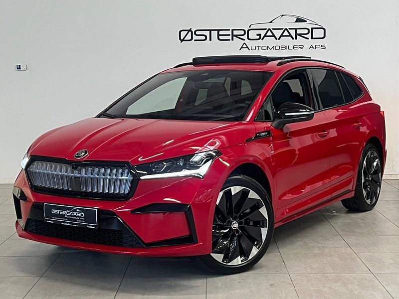 Rødmetal Brugt 2024 Skoda Enyaq iV SportLine SUV | 409.700 kr. (Lidt for dyr) - Billede 1/4