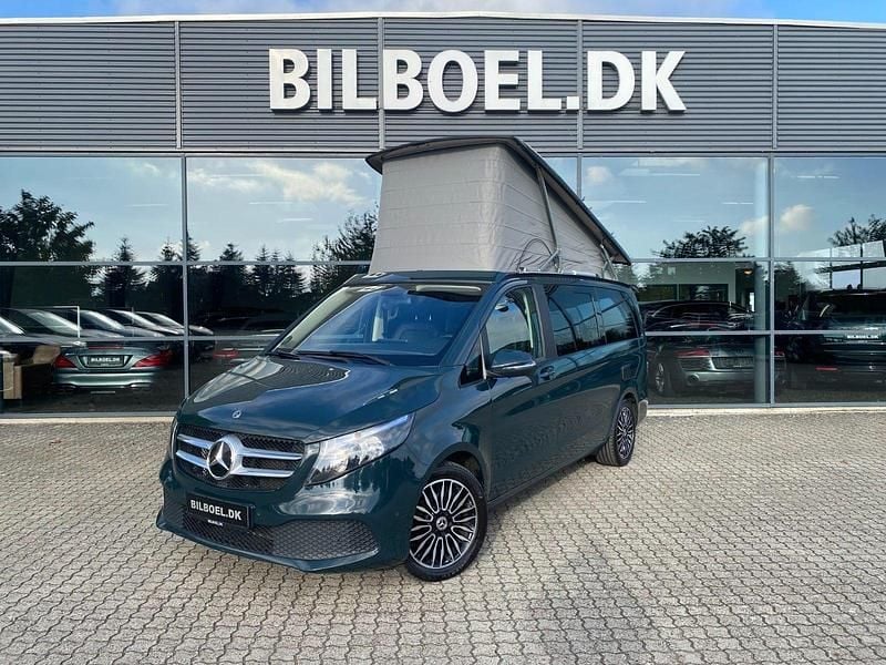 Grøn Brugt 2021 Mercedes V220 Marco Polo MPV | 599.800 kr. (Lidt for dyr) - Billede 1/4