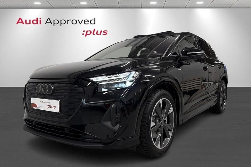 Sortmetal Brugt 2025 Audi Q4 e-tron S-Line SUV | 439.900 kr. (Dyr) - Billede 1/4