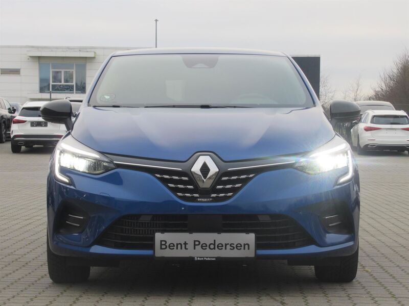 Iron blå metallak Brugt 2023 Renault Clio V Techno Hatchback | 169.990 kr. (Fair pris) - Billede 1/4