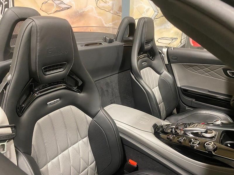 Brugt Mercedes AMG GT AMG 557 HK (409 kW) 2018 Sortmetal Cabriolet