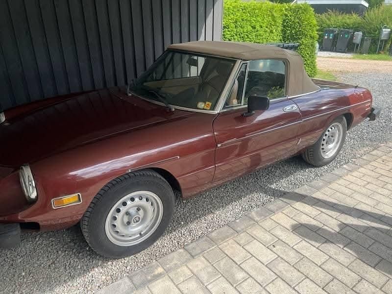 Brugt Alfa Romeo Spider Veloce 128 HK (94 kW) 1980 Cabriolet