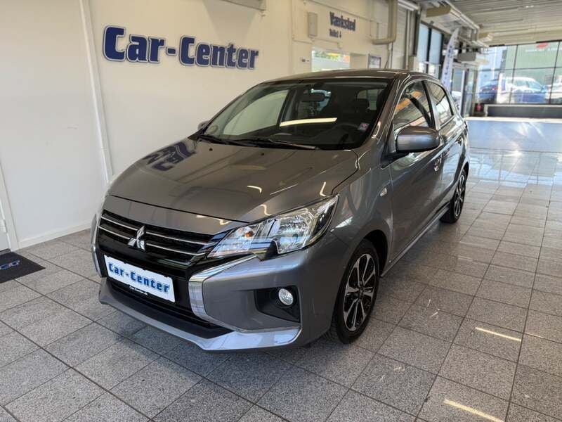 Gråmetal Brugt 2023 Mitsubishi Space Star Invite+ | 114.900 kr. (Fair pris) - Billede 1/4