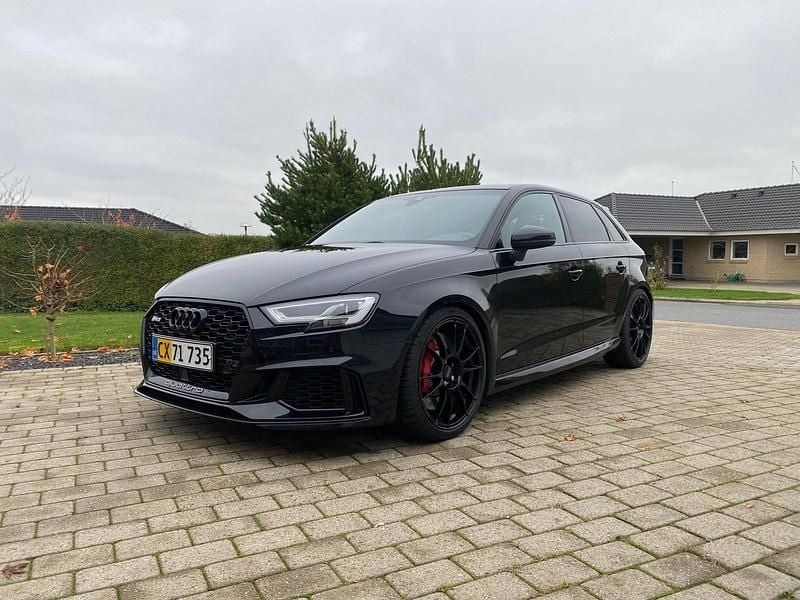 Brugt Audi RS3 606 HK (445 kW) 2018 Sort Sedan