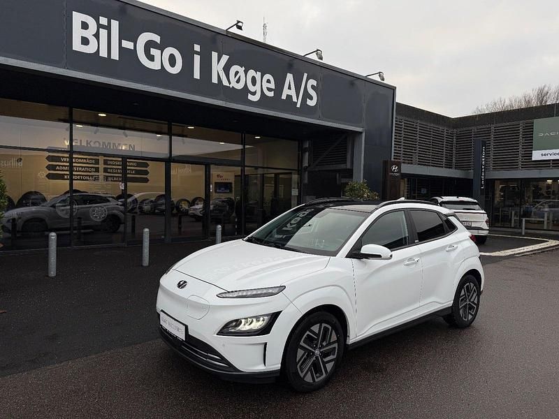 Hvid Brugt 2021 Hyundai Kona Premium SUV | 164.900 kr. (Fair pris) - Billede 1/4