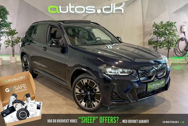 Carbonsortmetal Brugt 2022 BMW iX3 M Sport SUV | 334.000 kr. (God pris) - Billede 1/3