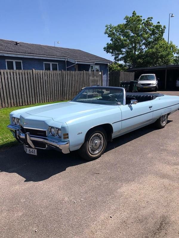 Brugt Chevrolet Impala LS 365 HK (268 kW) 1972 Blå Sedan