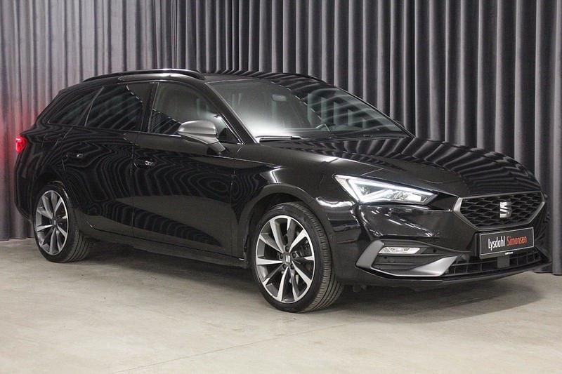Sortmetal Brugt 2021 Seat Leon FR Stationcar | 169.900 kr. (Fair pris) - Billede 1/4