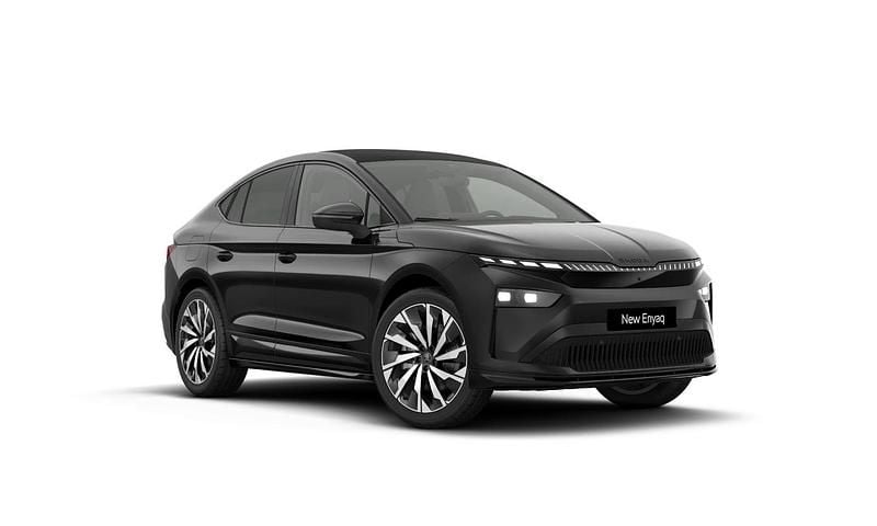 Sortmetal Ny 2026 Skoda Enyaq iV SportLine SUV | 452.900 kr. (Dyr) - Billede 1/4