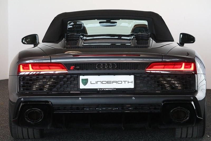 Brugt Audi R8 Spyder Ambiente 540 HK (397 kW) 2022 Gråmetal Cabriolet
