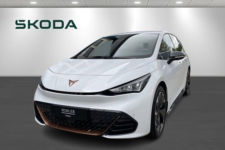 Hvid Brugt 2024 Cupra Born e-Boost Hatchback | 259.990 kr. (Fair pris) - Billede 1/4