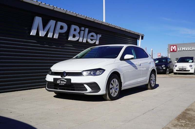 Hvid Brugt 2021 VW Polo Life Hatchback | 189.900 kr. (Fair pris) - Billede 1/4
