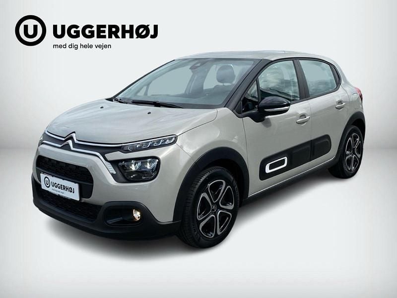 Beigemetal Brugt 2024 Citroën C3 PureTech | 143.000 kr. (Lidt for dyr) - Billede 1/4