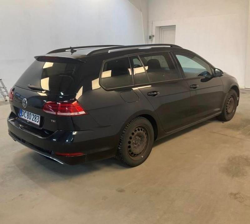 Brugt VW Golf VII Comfortline 125 HK (91 kW) 2017 Sort Stationcar