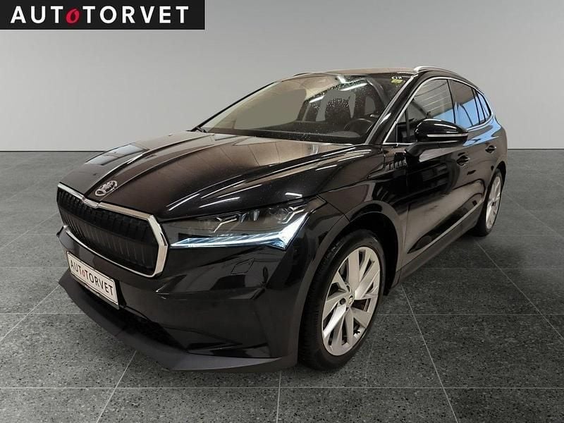 Sort Brugt 2021 Skoda Enyaq iV SUV | 169.700 kr. (Super pris) - Billede 1/4