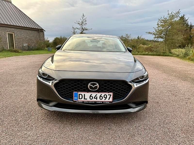 Grå Brugt 2021 Mazda 3 Sky Sedan | 174.900 kr. (Fair pris) - Billede 1/7