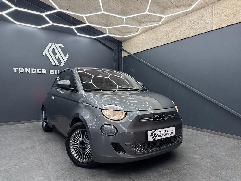 Gråmetal Brugt 2022 Fiat 500e Icon | 119.500 kr. (Fair pris) - Billede 1/4