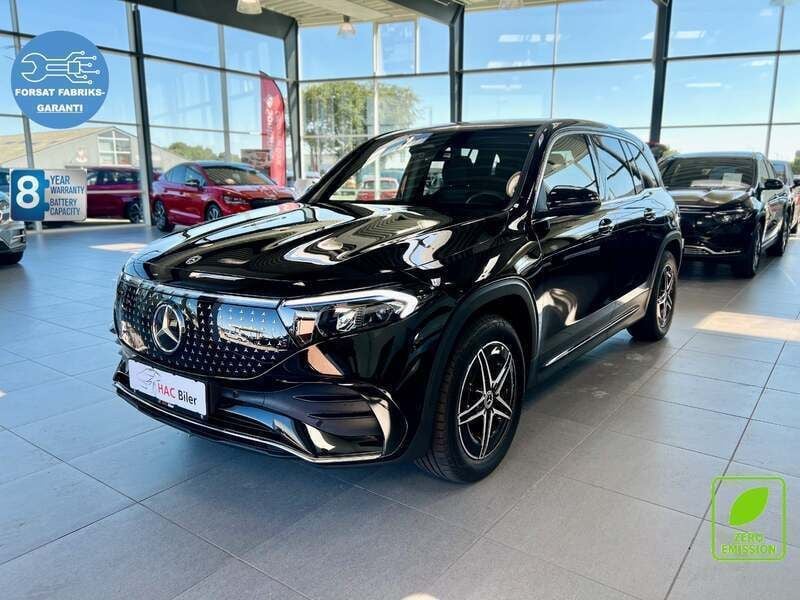 Sortmetal Brugt 2024 Mercedes EQB250+ Advanced Plus SUV | 369.700 kr. - Billede 1/3