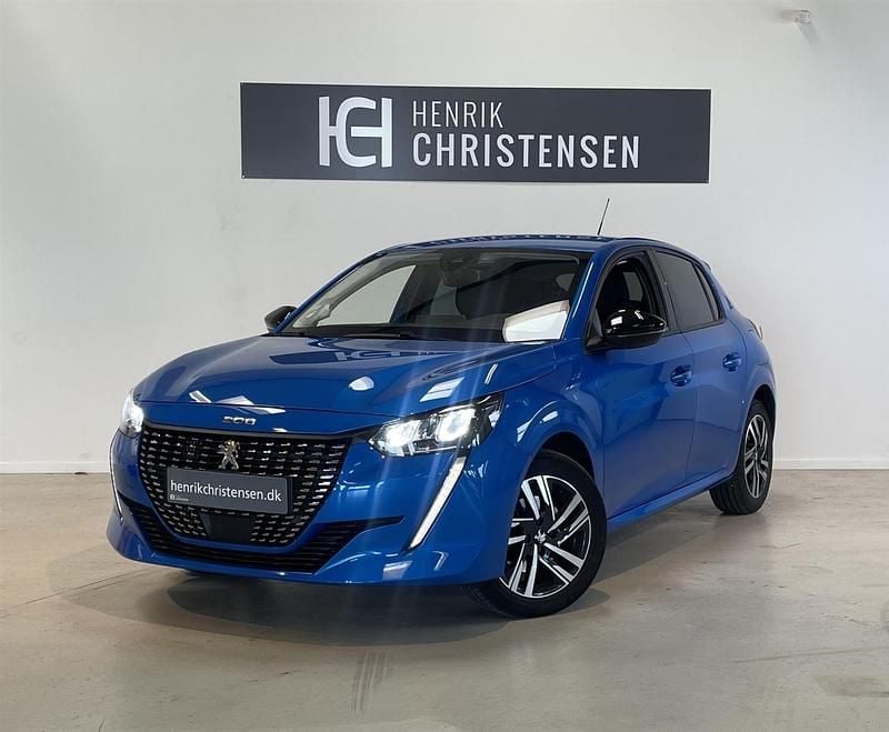 Blå vertigo Brugt 2023 Peugeot 208 Allure Hatchback | 154.900 kr. (Fair pris) - Billede 1/4