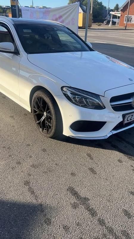 Brugt Mercedes C220 AMG line 170 HK (125 kW) 2015 Stationcar