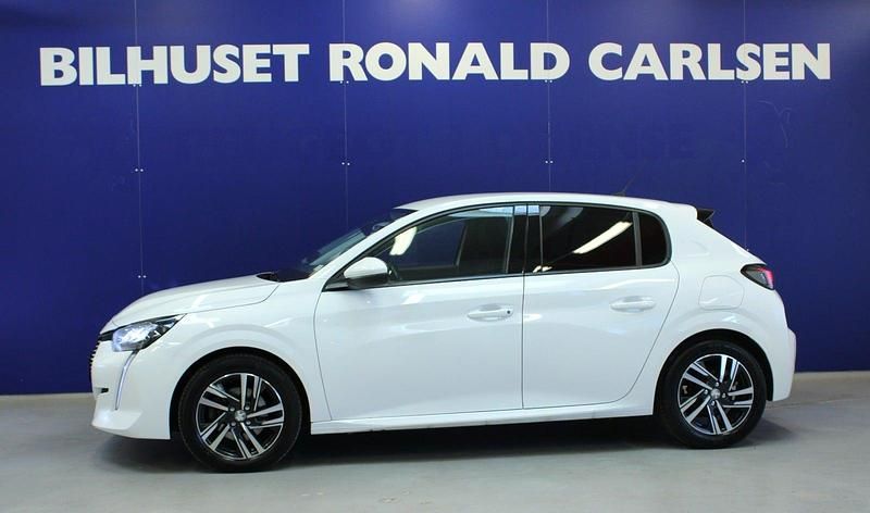 Hvid Brugt 2021 Peugeot 208 Hatchback | 124.900 kr. (Fair pris) - Billede 1/4