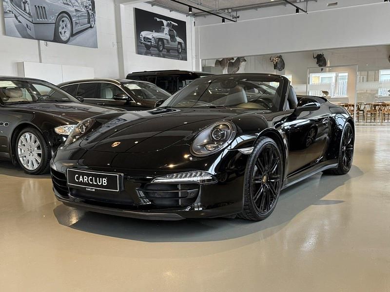 Sort Brugt 2014 Porsche 911 Carrera 4S Cabriolet Cabriolet | 550.000 kr. - Billede 1/4