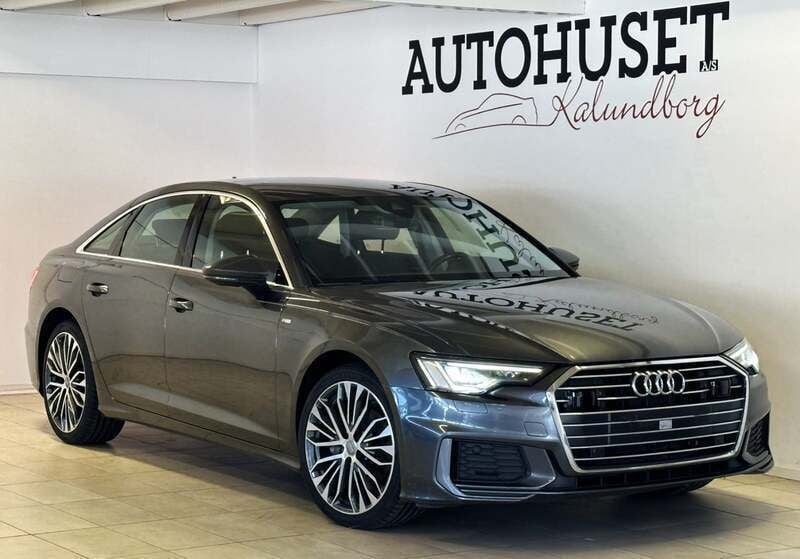 Gråmetal Brugt 2019 Audi A6 S-Line Sedan | 379.900 kr. - Billede 1/4