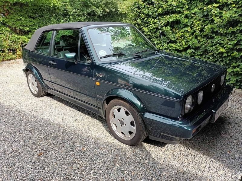 Brugt VW Golf III 98 HK (72 kW) 1992 Grøn Cabriolet