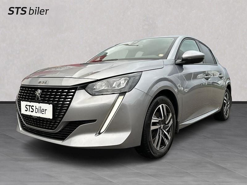 Grå Brugt 2021 Peugeot 208 Hatchback | 119.995 kr. (Fair pris) - Billede 1/4