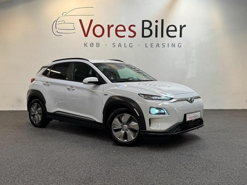 Hvid Brugt 2020 Hyundai Kona Premium SUV | 174.900 kr. (Fair pris) - Billede 1/4
