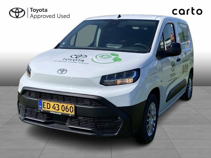 Epr icy white Brugt 2024 Toyota Proace City Van | 229.900 kr. - Billede 1/4
