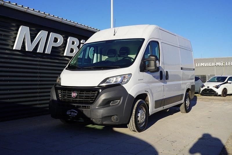 Hvid Brugt 2018 Fiat Ducato Van | 69.900 kr. - Billede 1/4