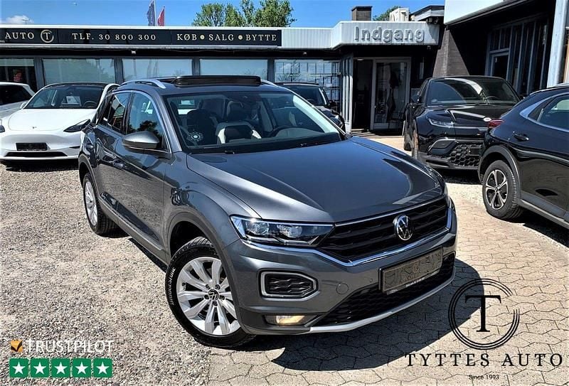 Gråmetal Brugt 2021 VW T-Roc Sport SUV | 254.800 kr. (Fair pris) - Billede 1/4