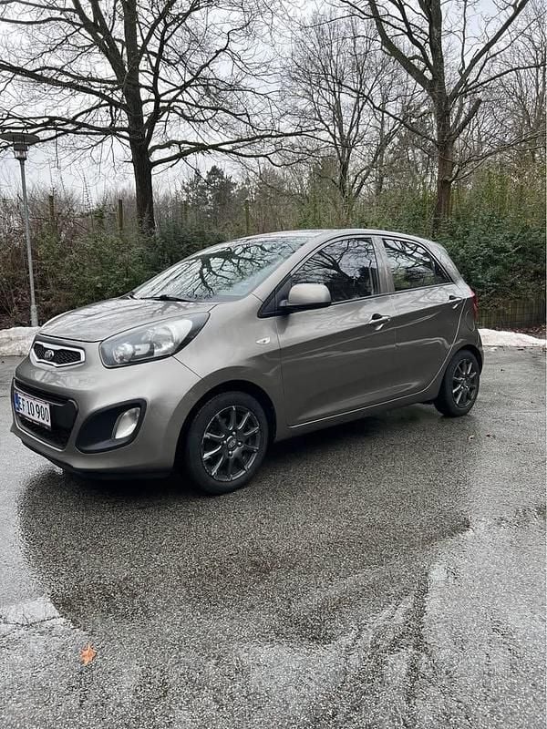 Brugt Kia Picanto 84 HK (61 kW) 2013 Grå Hatchback