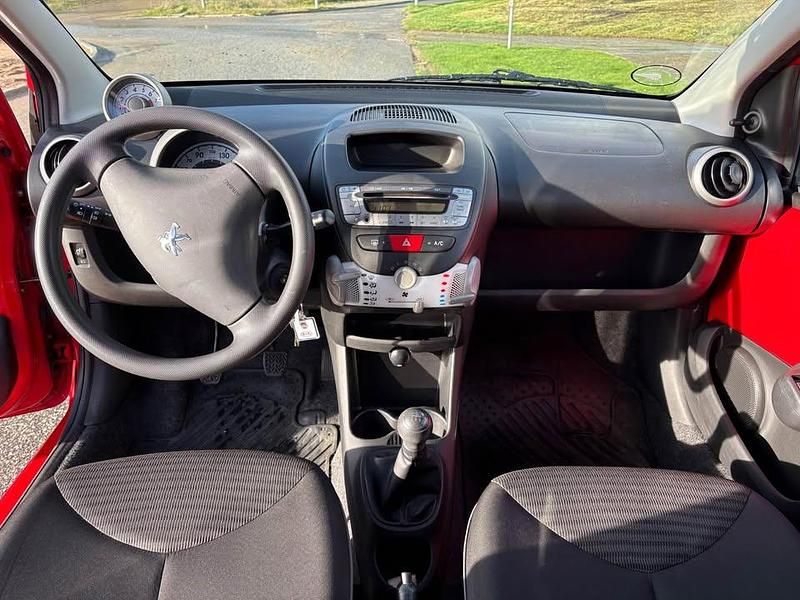 Brugt Peugeot 107 68 HK (50 kW) 2013 Rød Hatchback