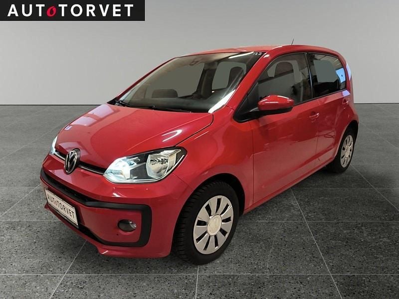Rød Brugt 2019 VW up! move up! Hatchback | 77.700 kr. (Fair pris) - Billede 1/4
