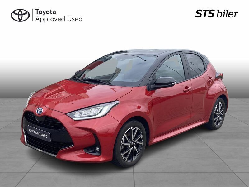 Flame red / black Brugt 2022 Toyota Yaris Style Hatchback | 4.480 kr. - Billede 1/3